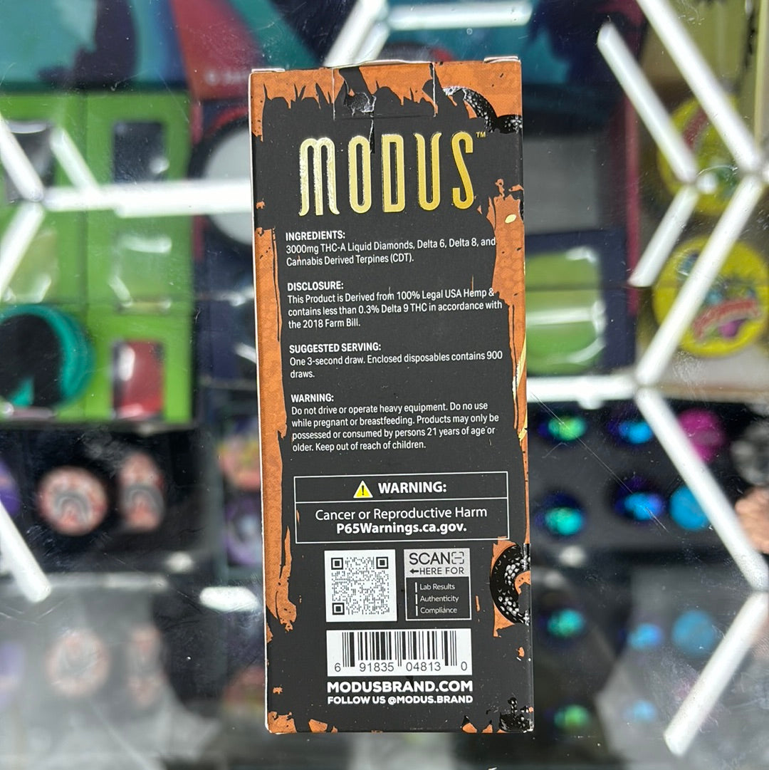 Modus vvs blend tigers, blood hybrid CDT 3G disposable