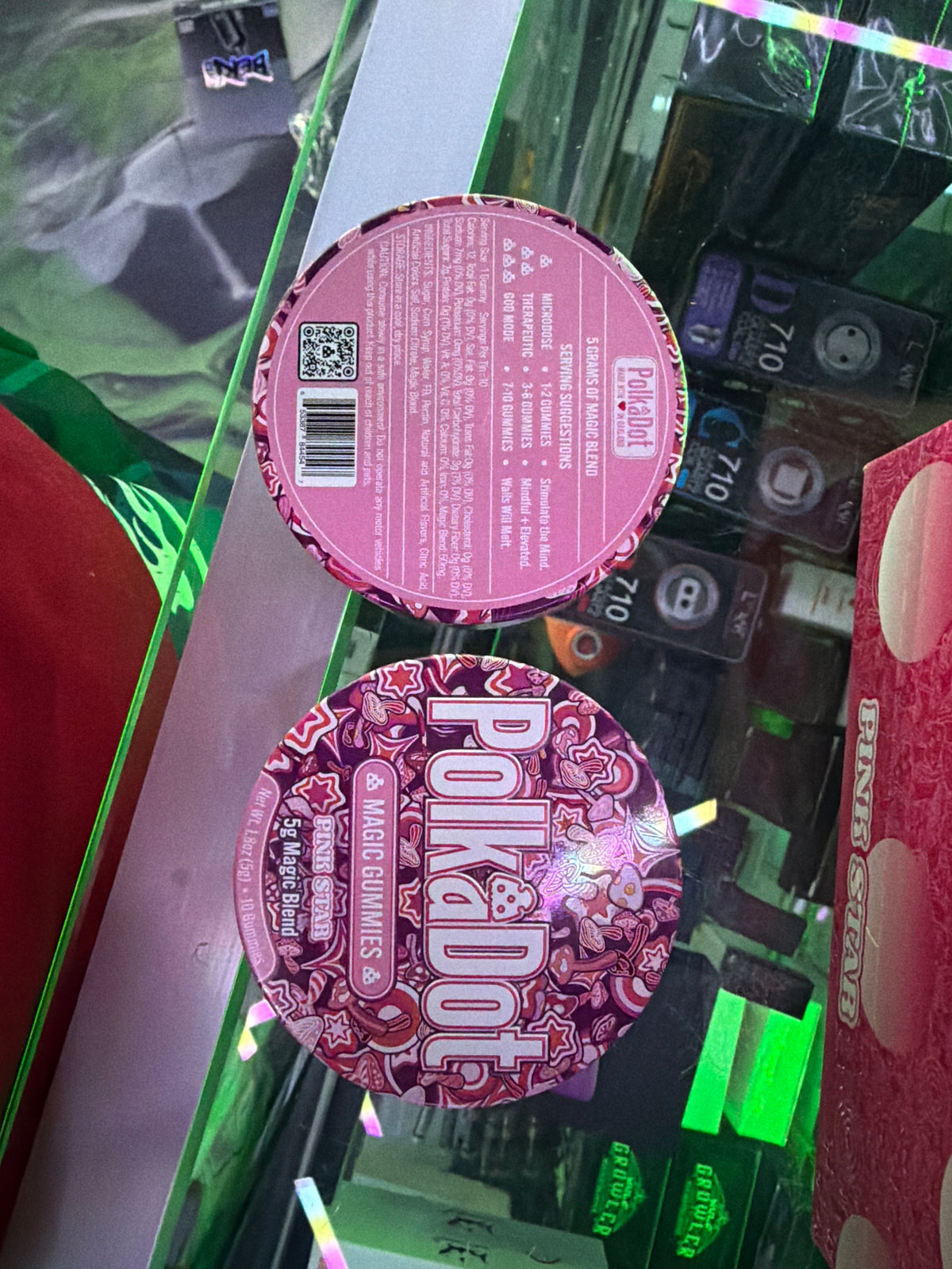 PolkaDot Magic Gummies 5g Magic Blend Pink slush