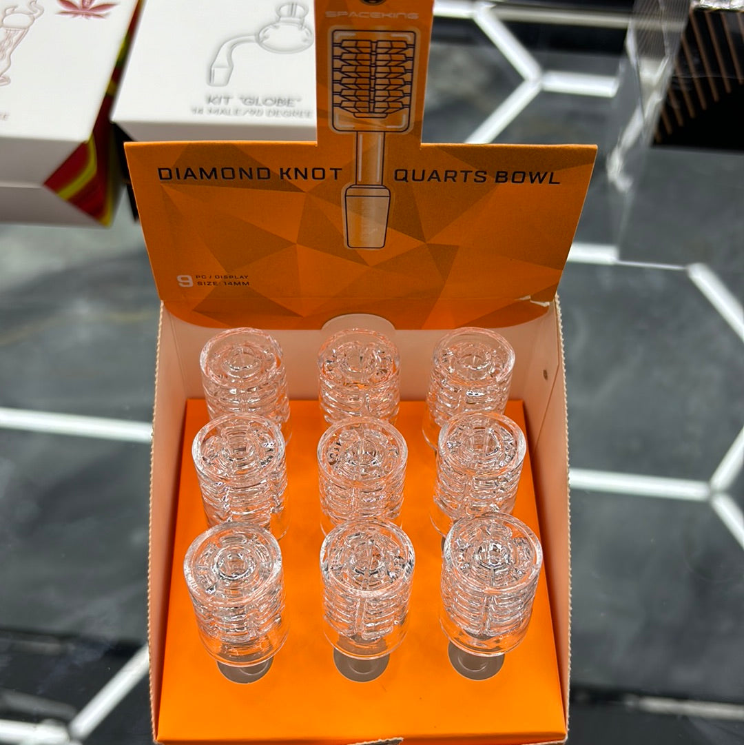 Diamond, not quartz bowl 