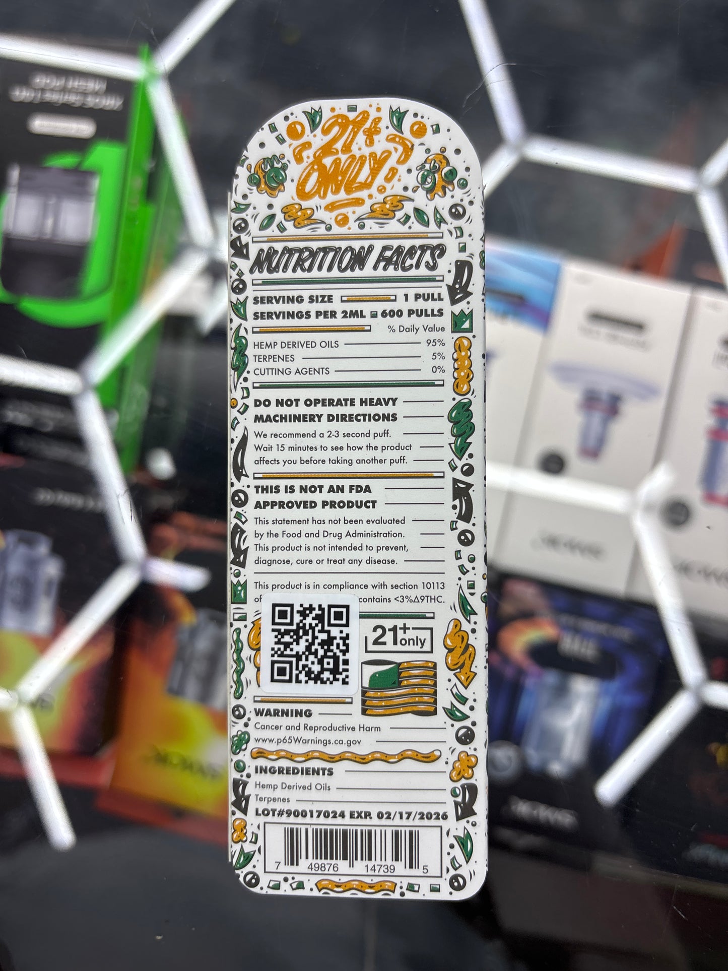 Big high gorilla glue Indica 2G