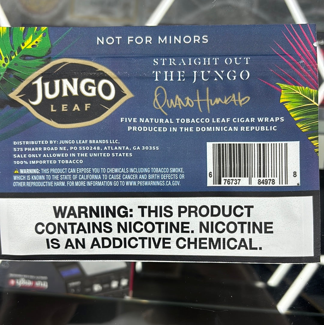 Jungo leaf blueberry 5wraps per pack