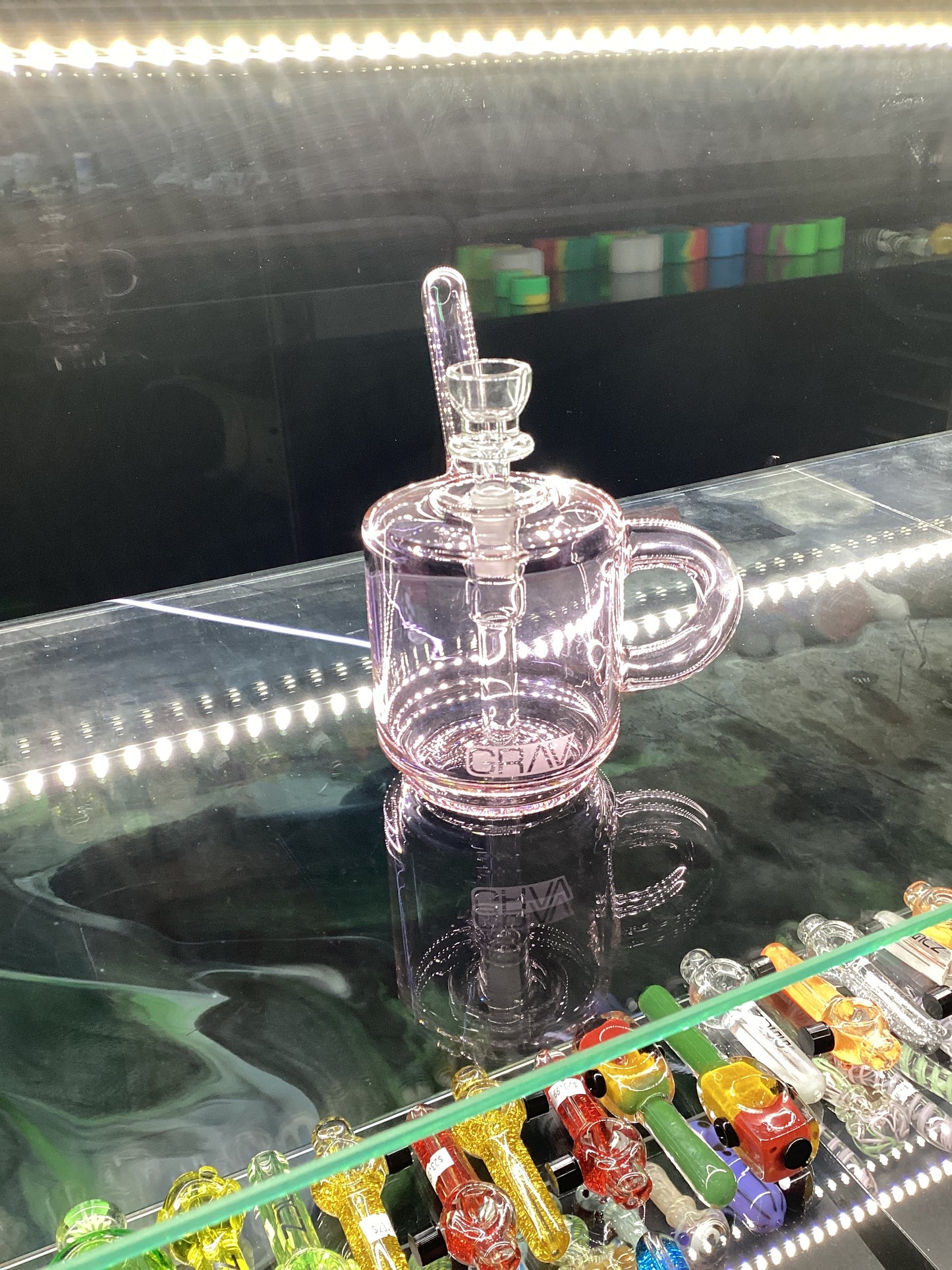 Grav coffee mug pink