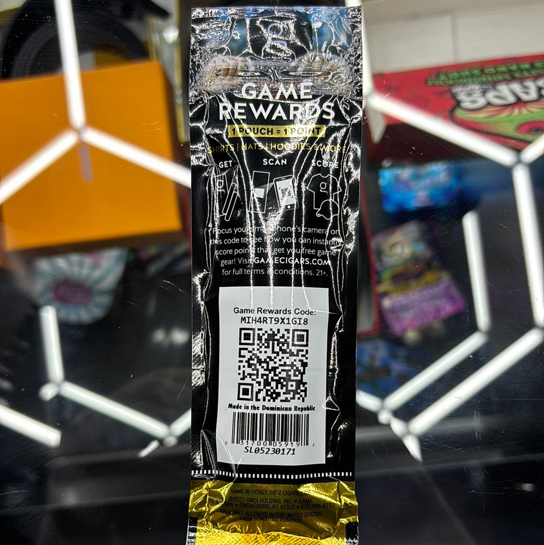 Game honey dip cigarillos