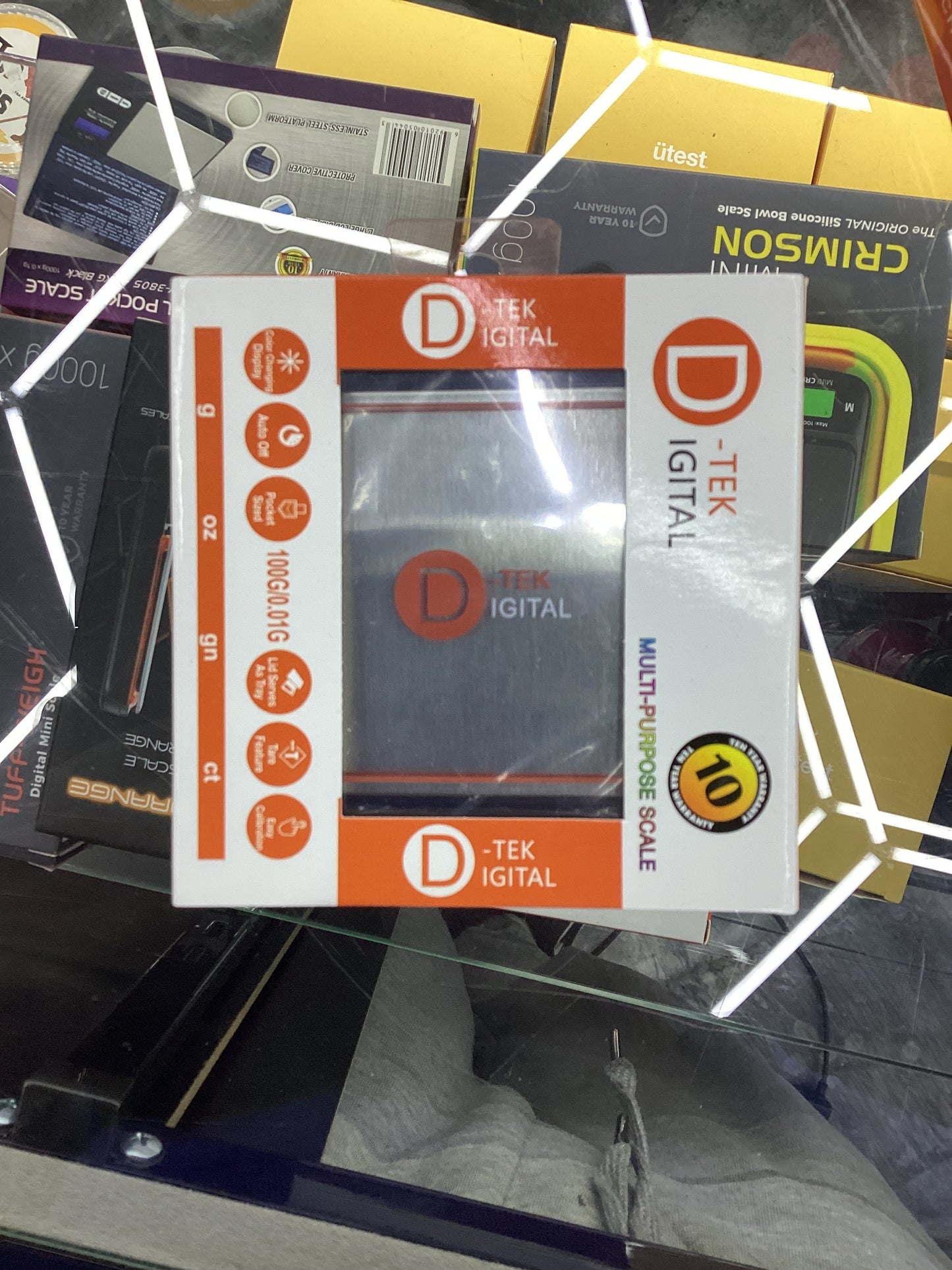 Dtek digital scale 100g/.01