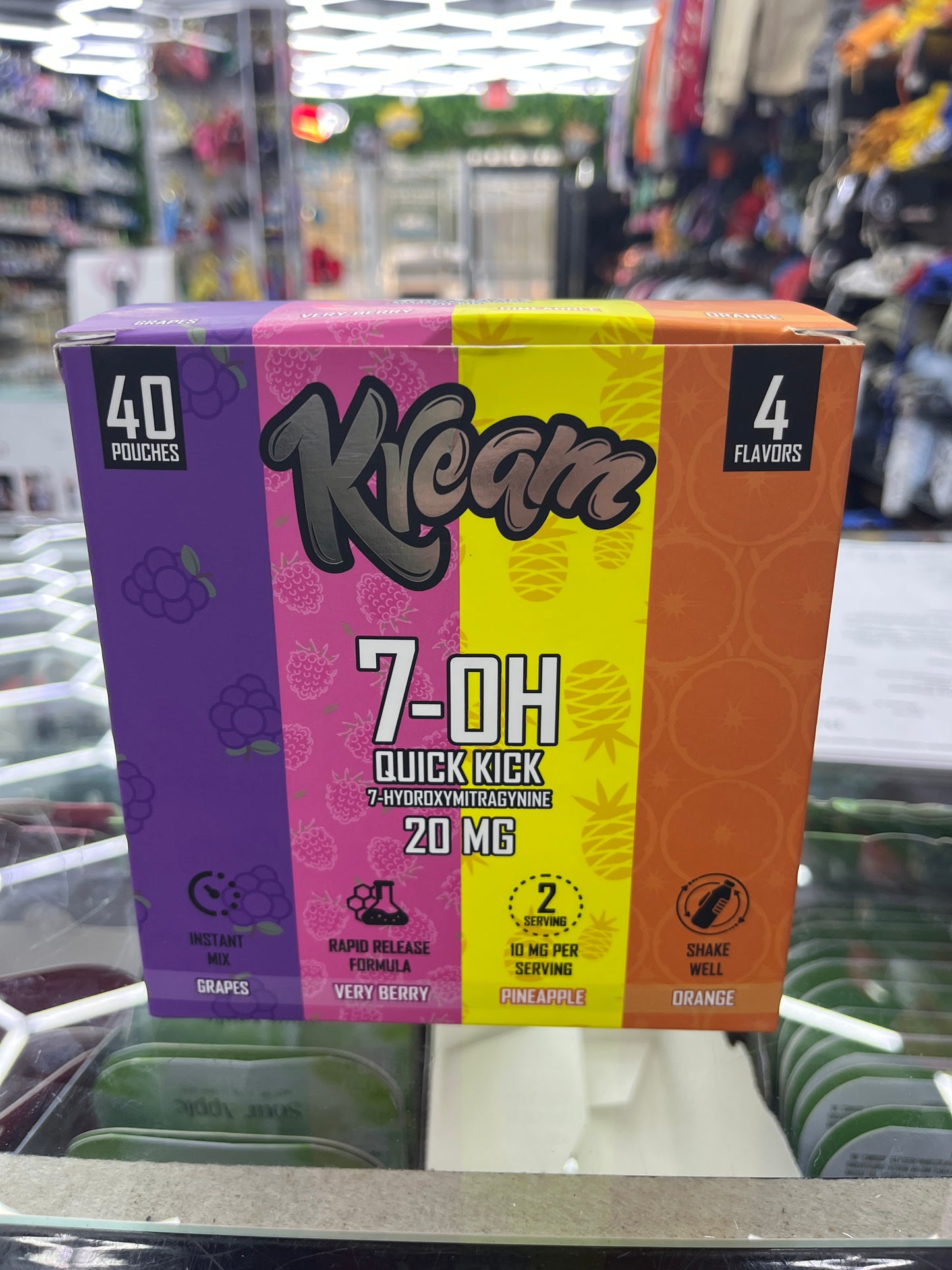 Kream 7oh quick kick 20mg pineapple