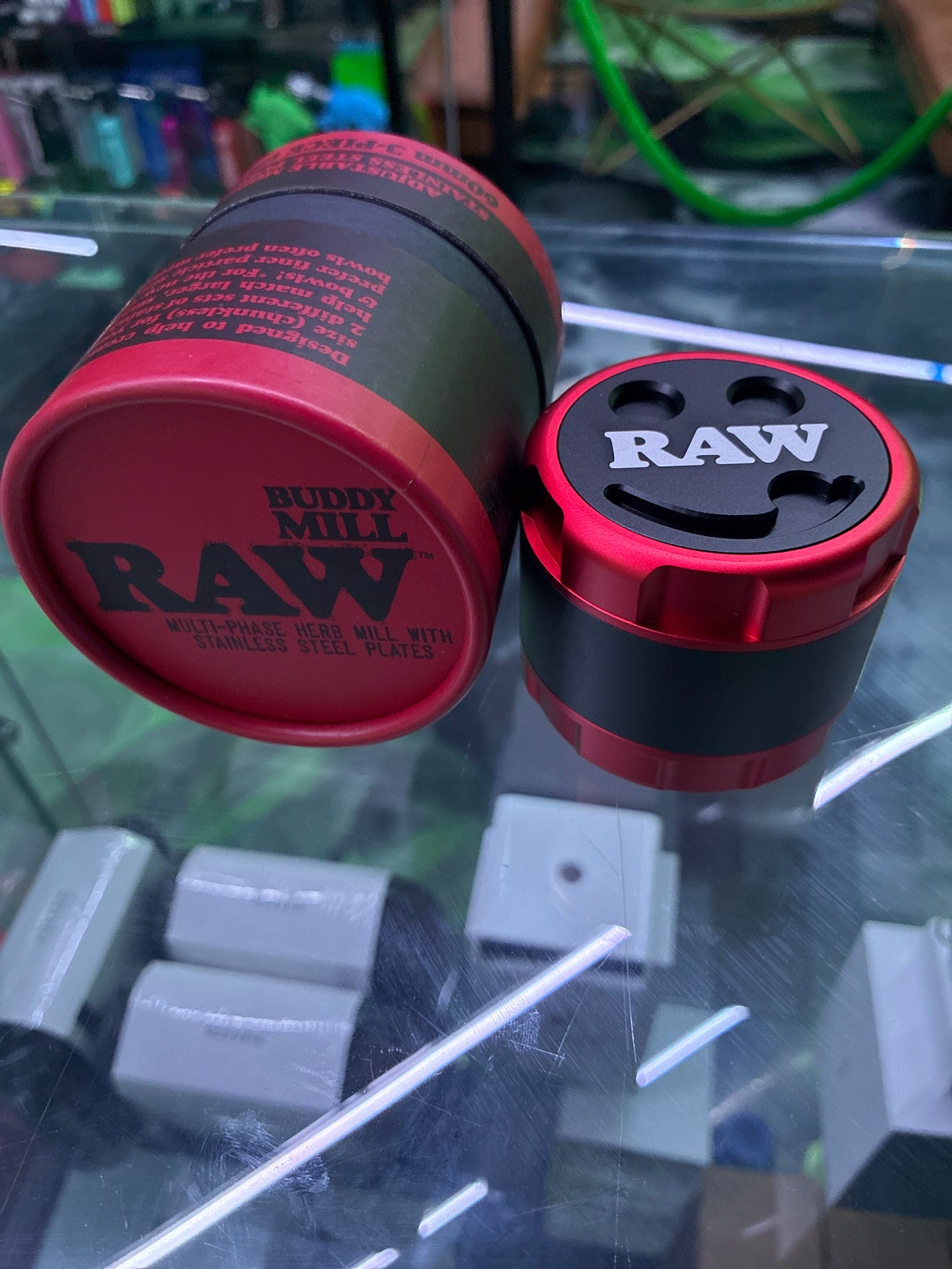 RAW BUDDY MILL 3 piece grinder 60mm