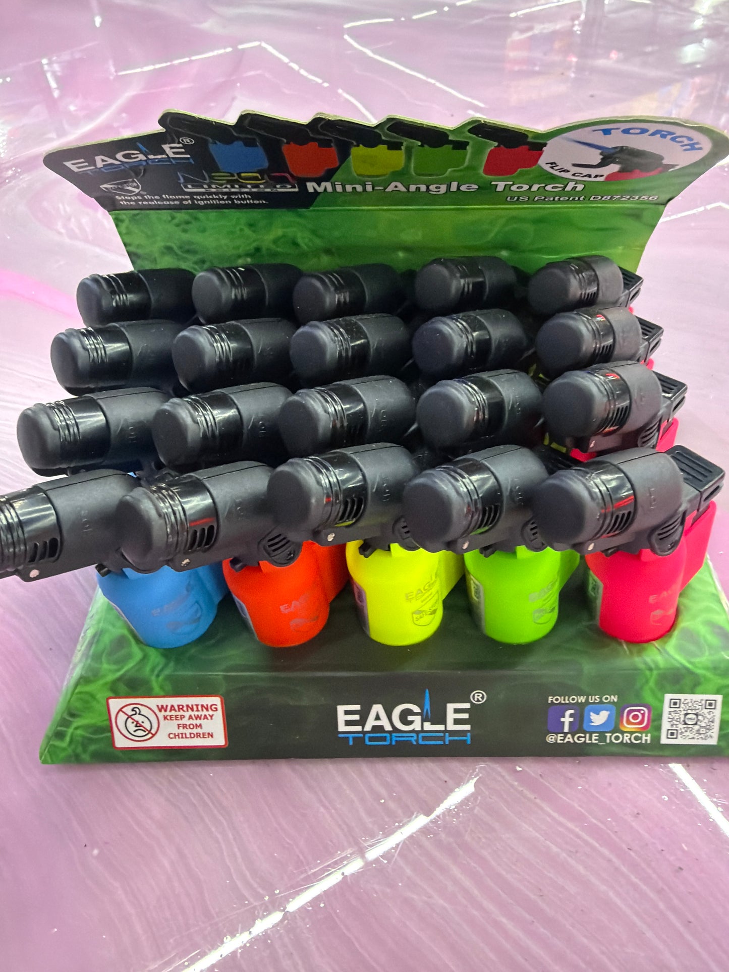 EAGLE TORCH - MINI ANGLE NEON PT116BN