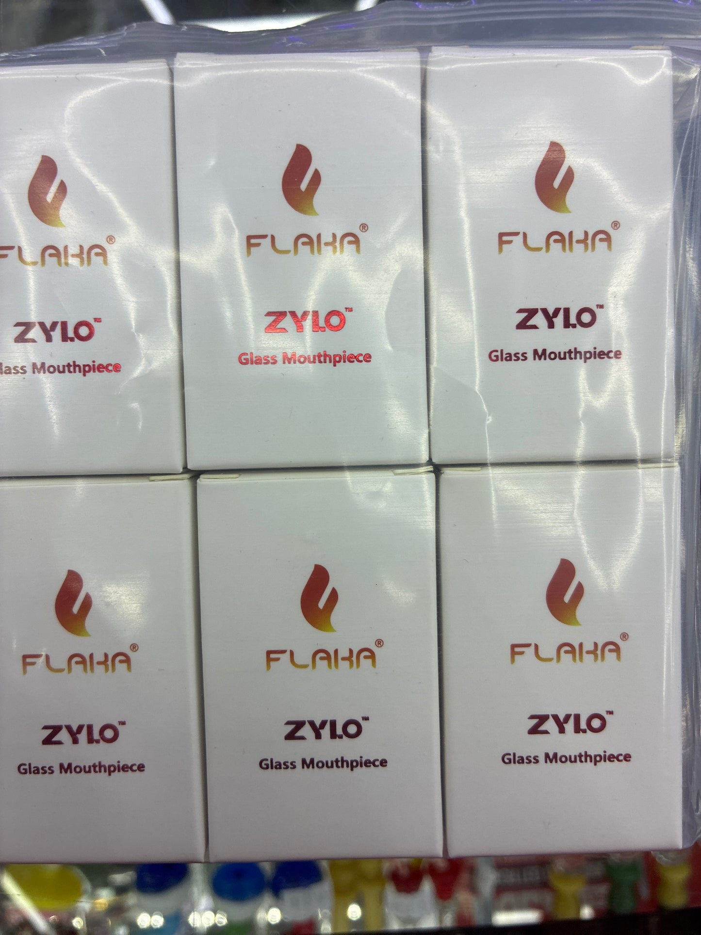 Flaka Zylo glass mouthpiece