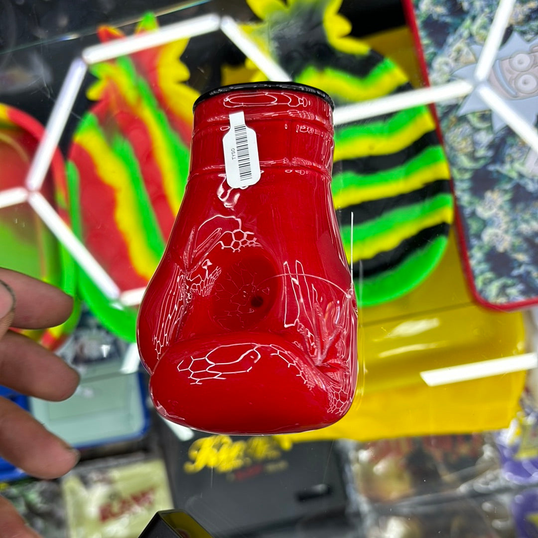 Tyson, 2.0, red glove hand pipe