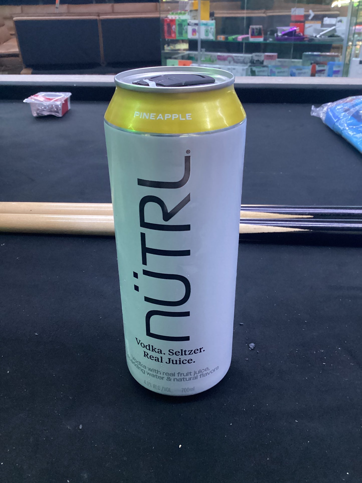 Nutrl vodka seltzer pineapple 24oz