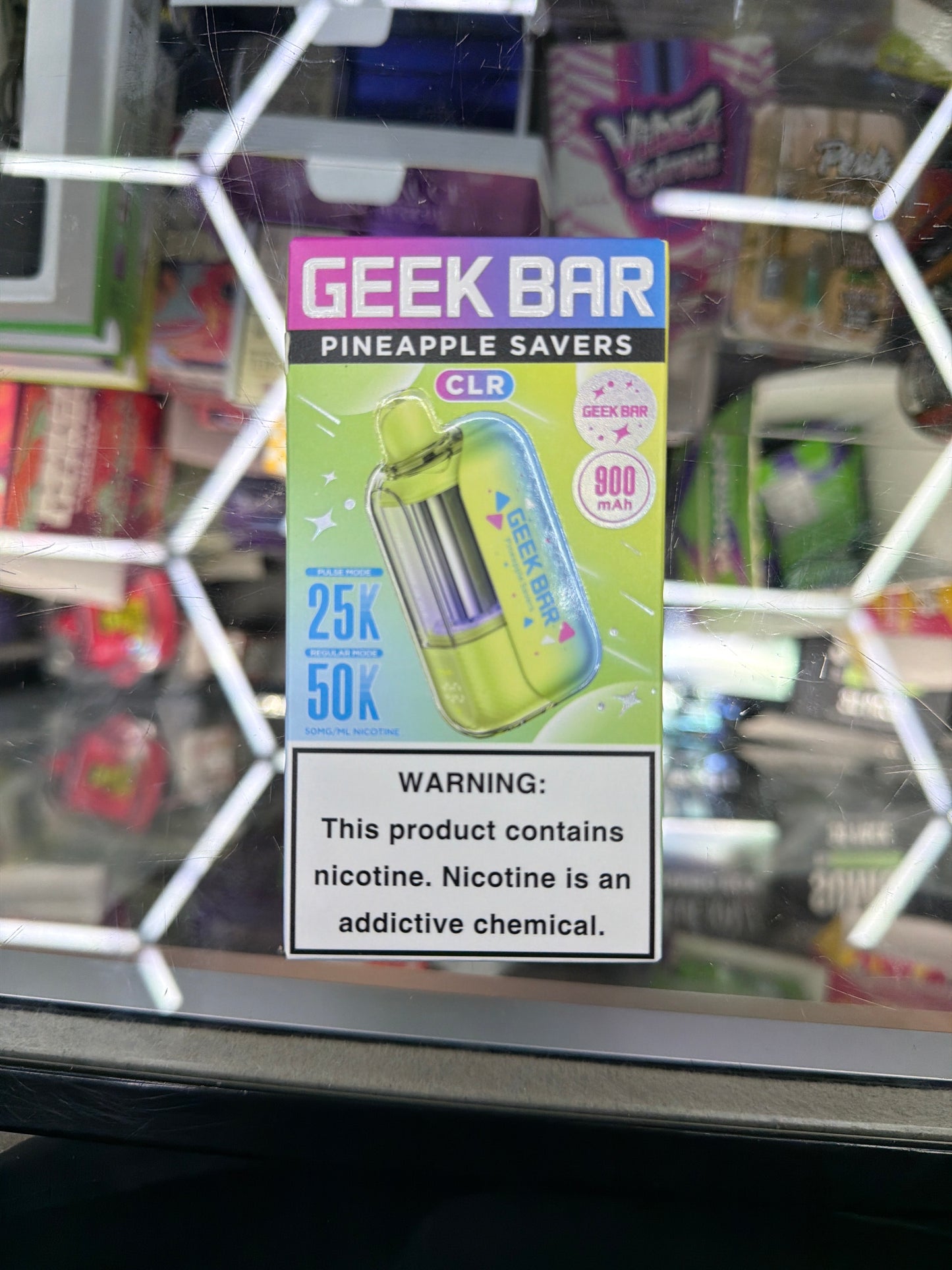 Geekbar clr 50k hits pineapple savers