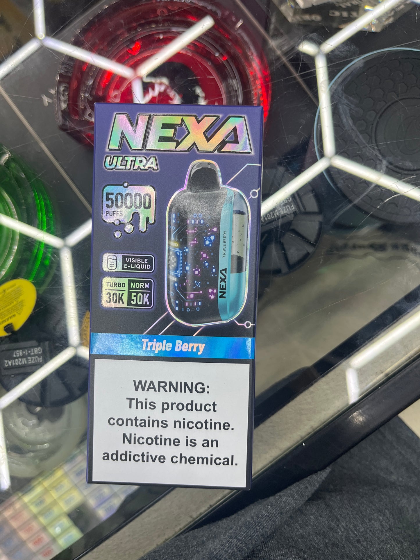 Nexa 50k puffs triple berry