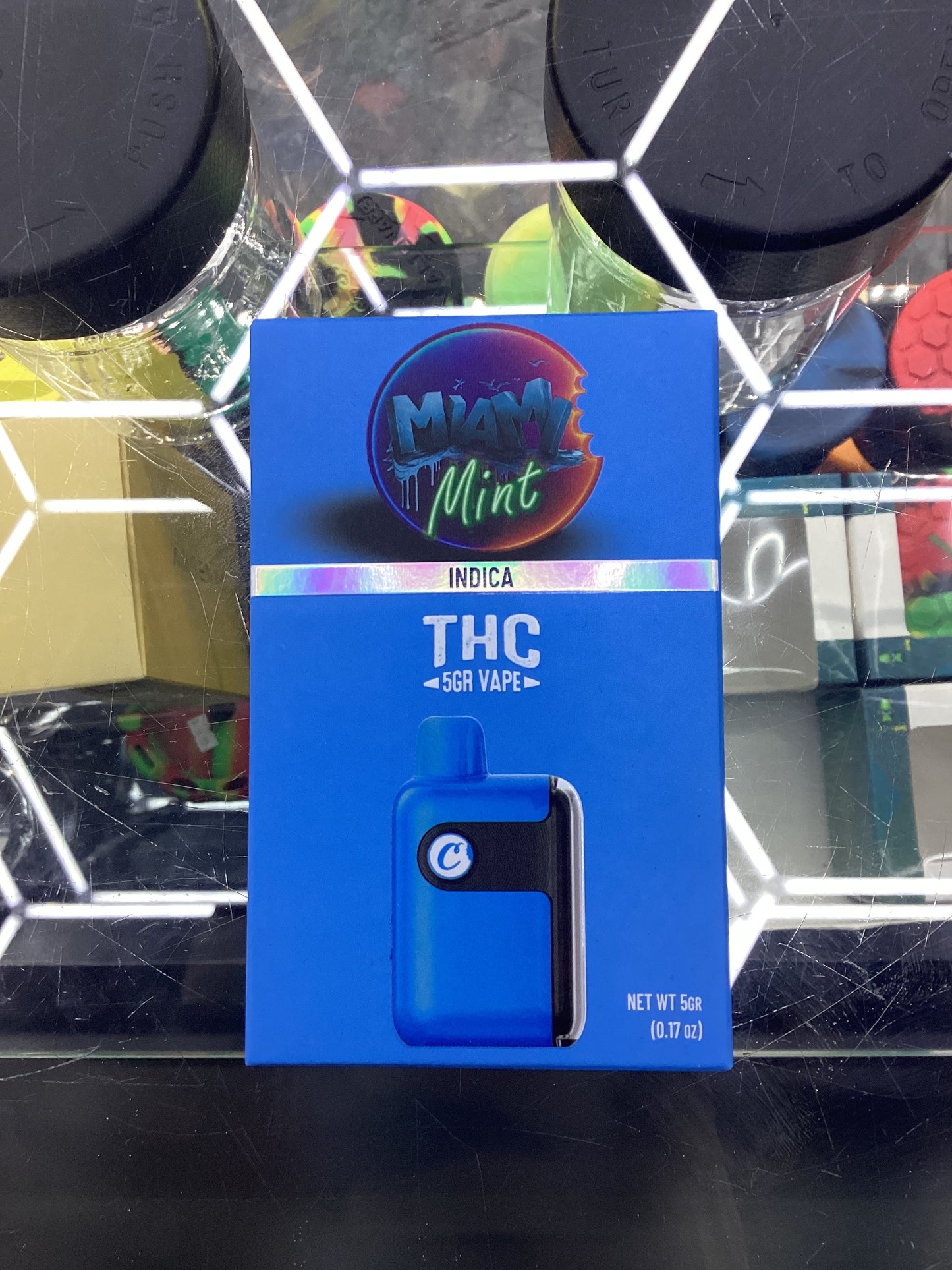 Cookies miami mint THC a 5G vape indica