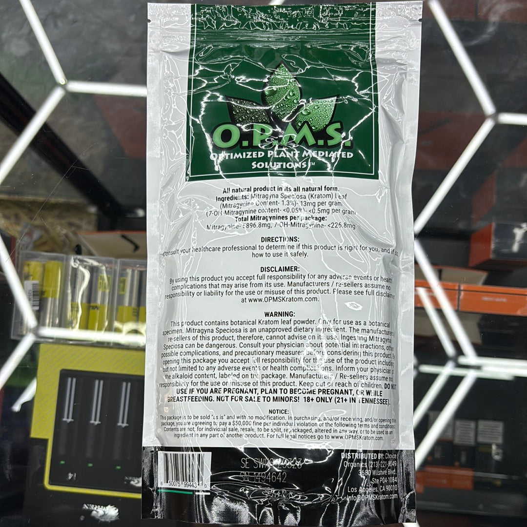 Opms indo 16oz kratom powder