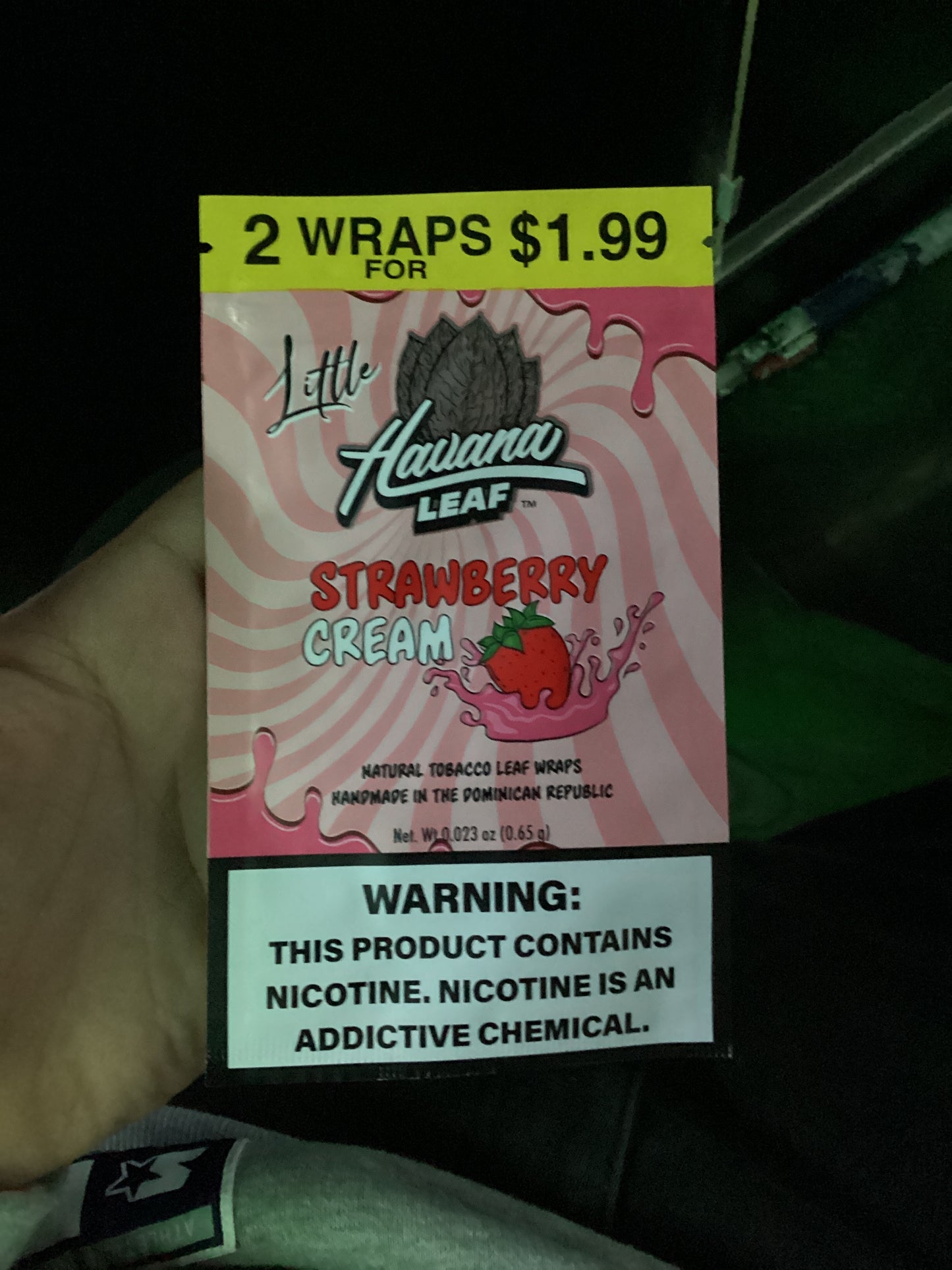 Havana leaf strawberry cream 2pk