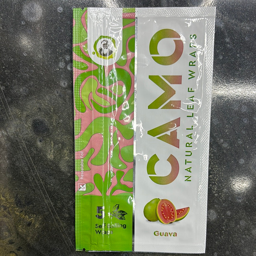 Camo leaf wrap guava