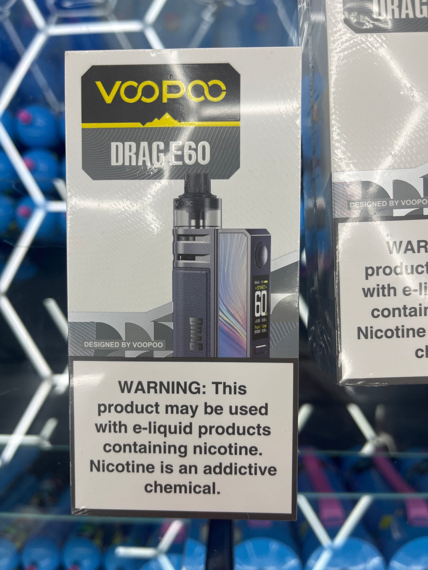 VooPoo Drag E60 grey metal