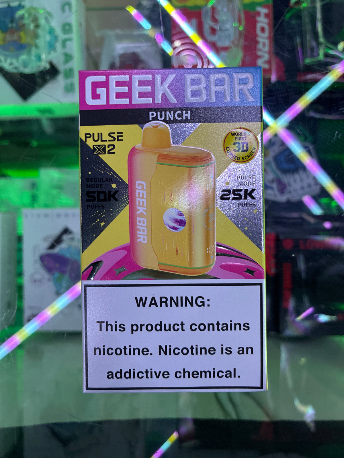 Geekbar Pulse x2 25k hits Punch