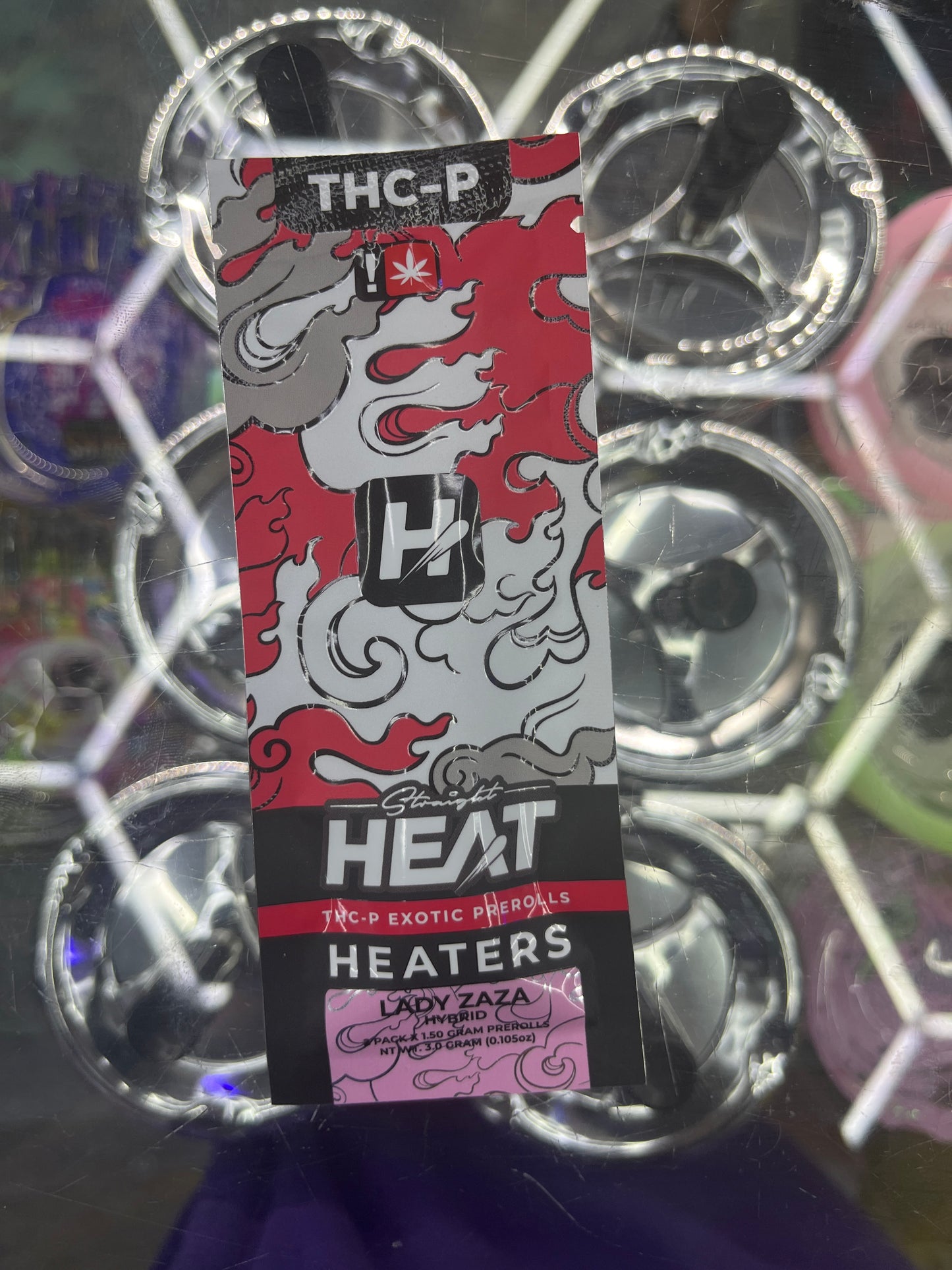 Heat thcp exotic prerolls lady zaz 3g 2pck