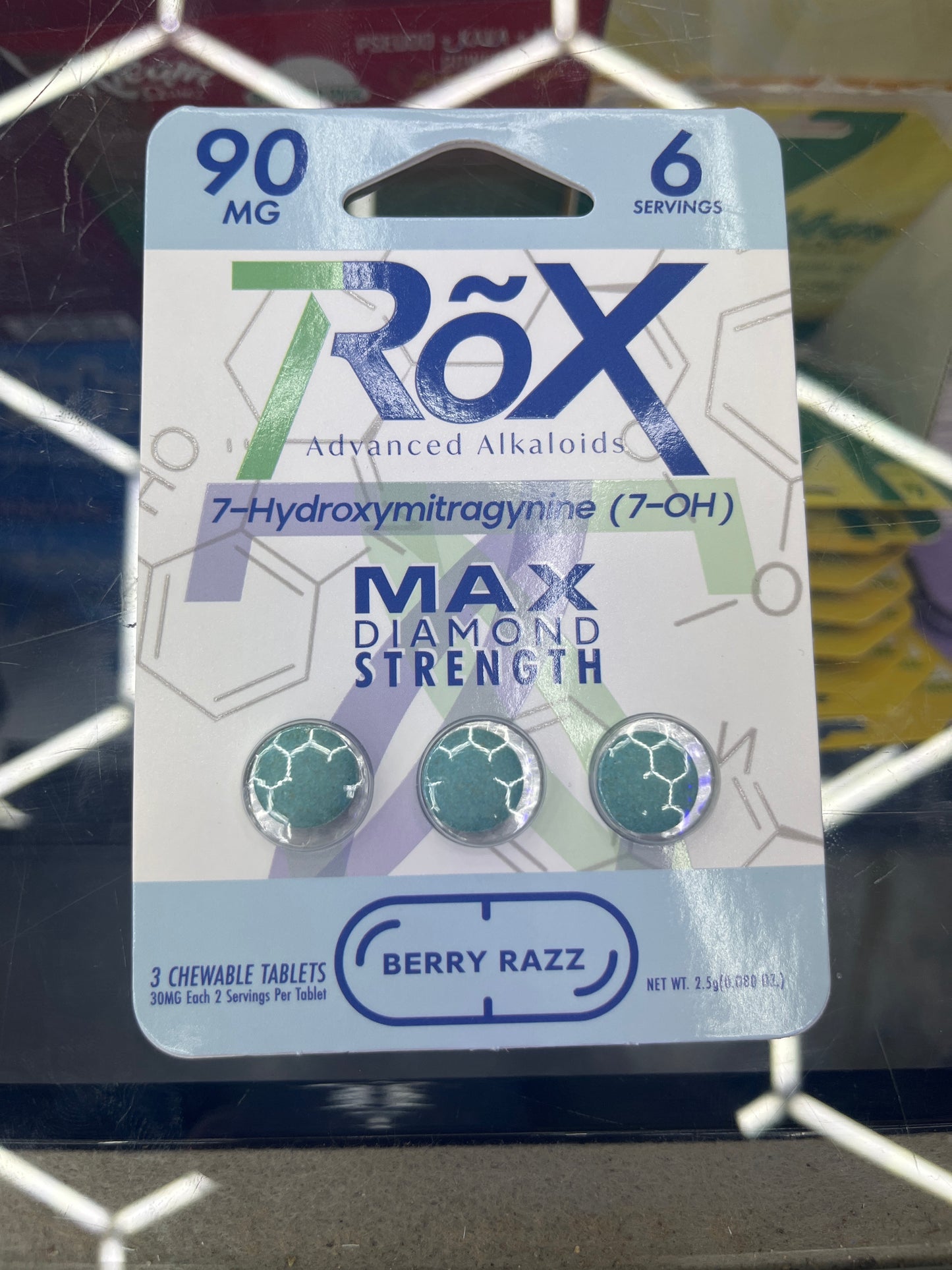 Rox advanced alkaloids berry razz 30mg x3pc