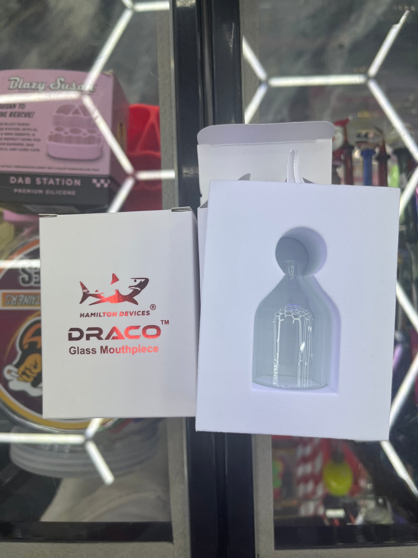 Hamilton devices draco glass mouthpiece