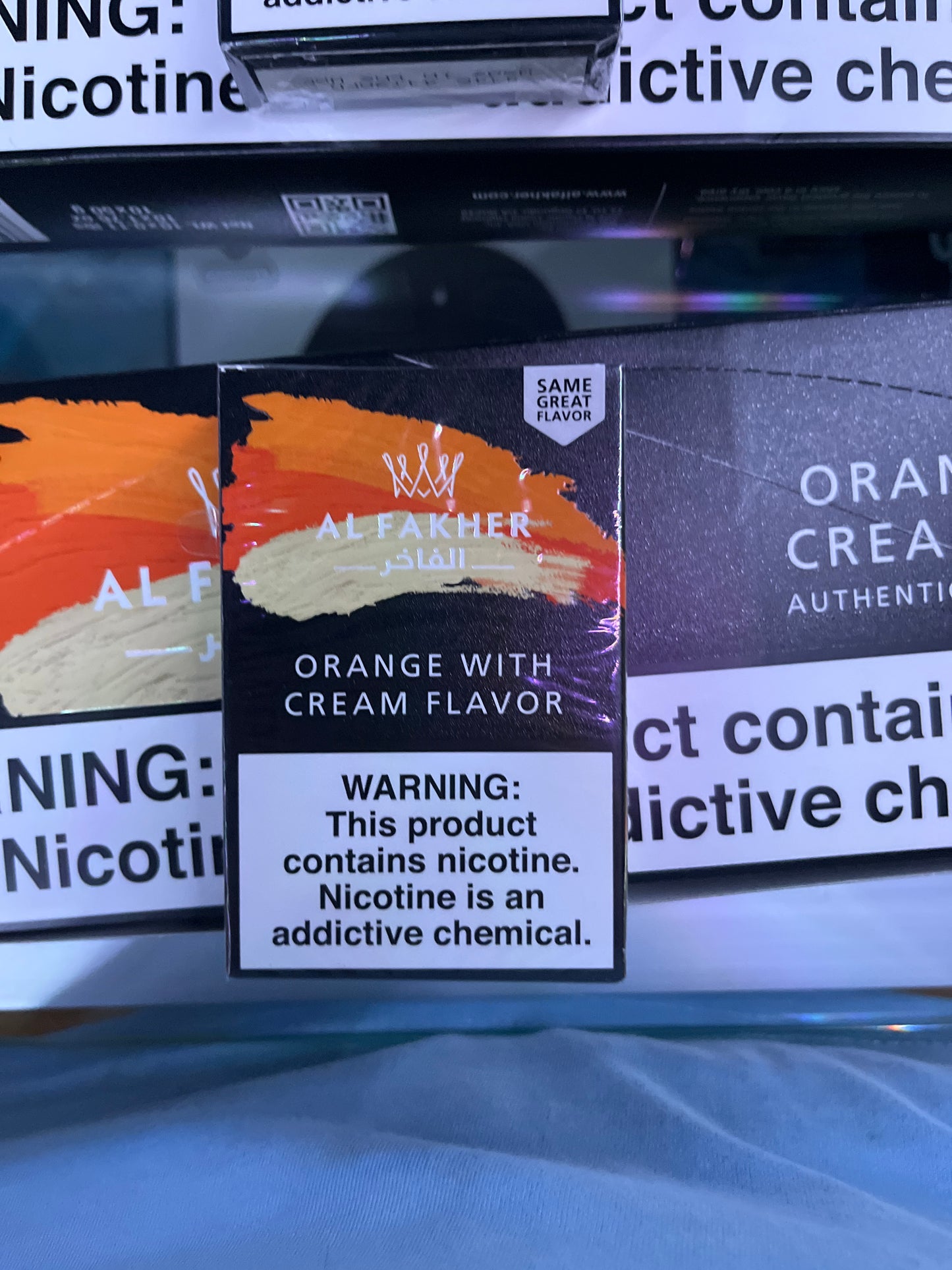 Al fakher orange with cream flavor 0.11lbs