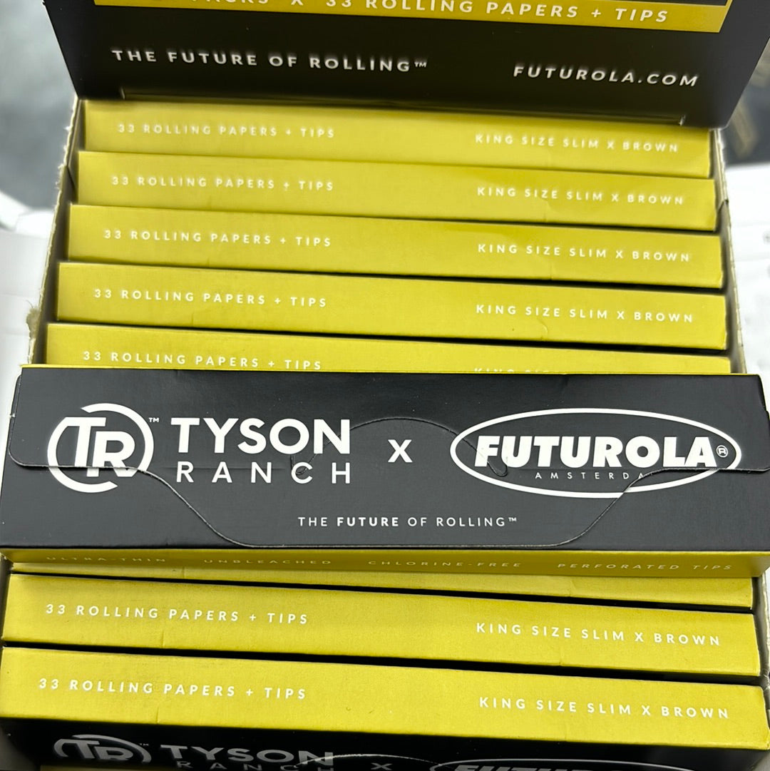 Tyson papers king size slim X brown
