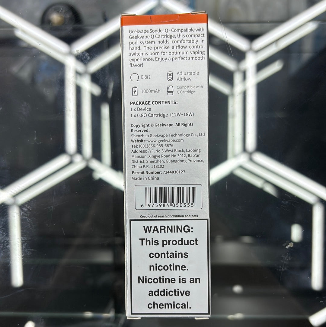 Geek vape qpod wonder q purple