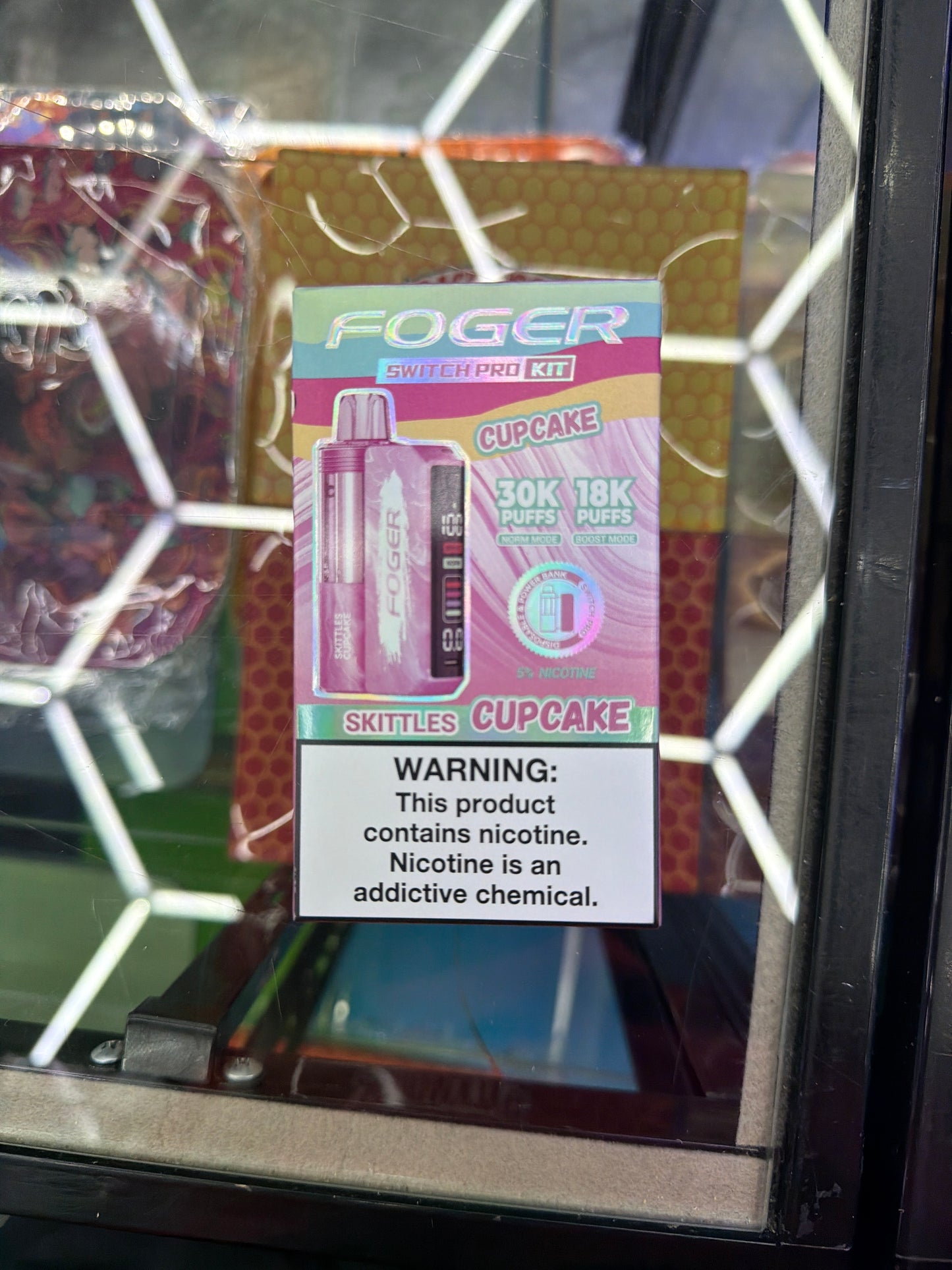 Fogger switch pod kit 30k cupcake skittles