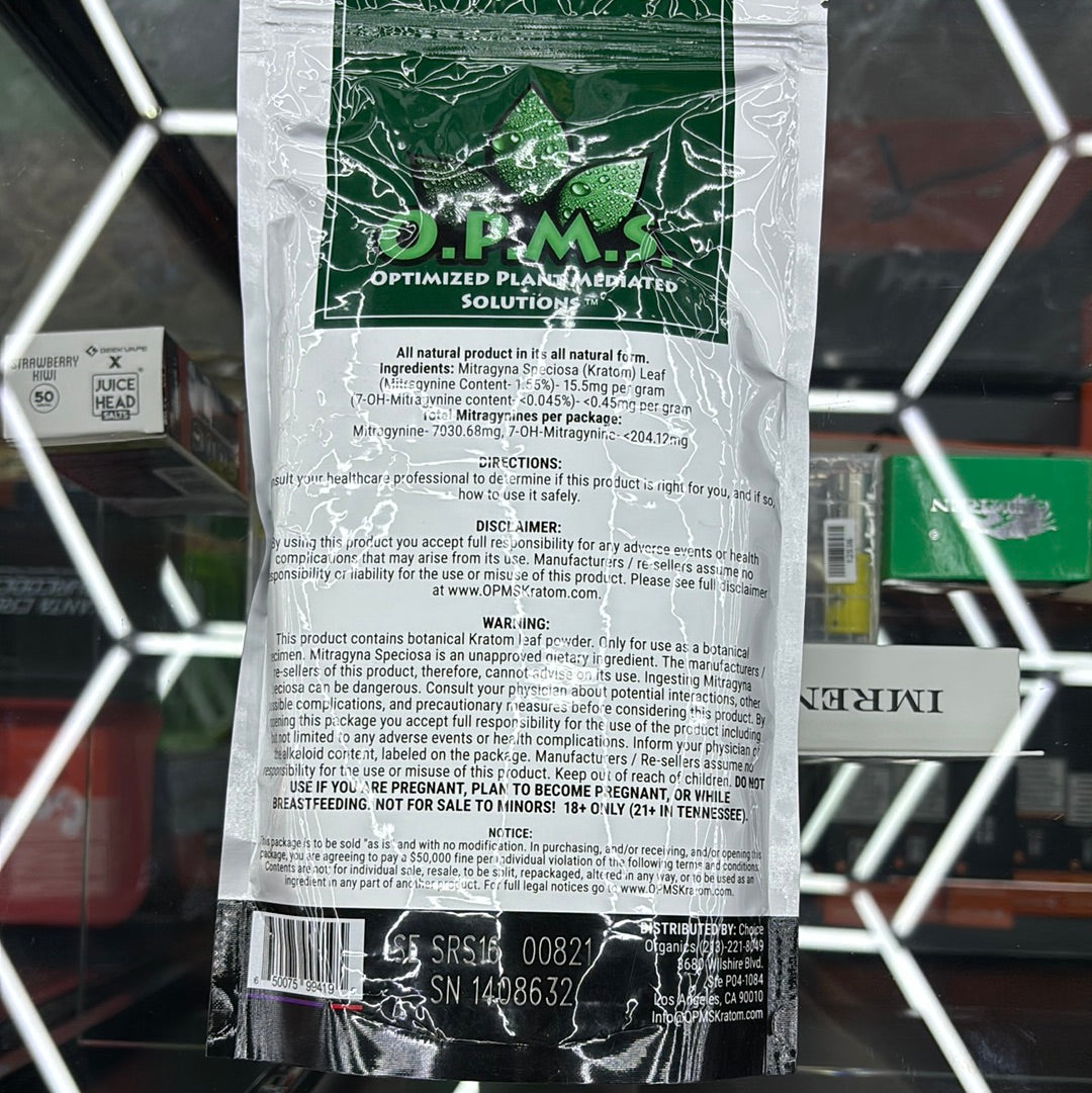 Opms sumatra 16oz kratom powder