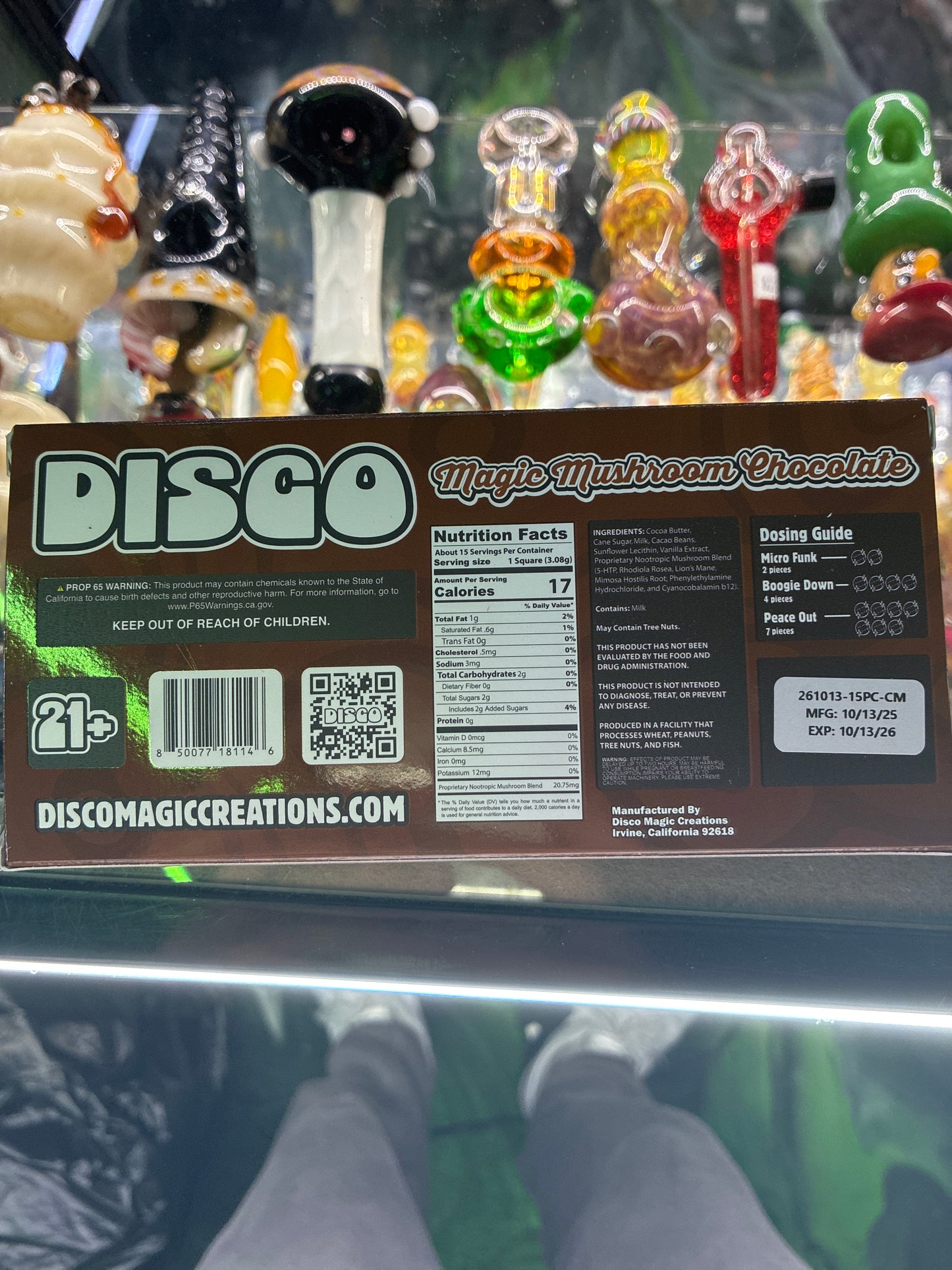 Disco mushroom - chocolate milk 15pk