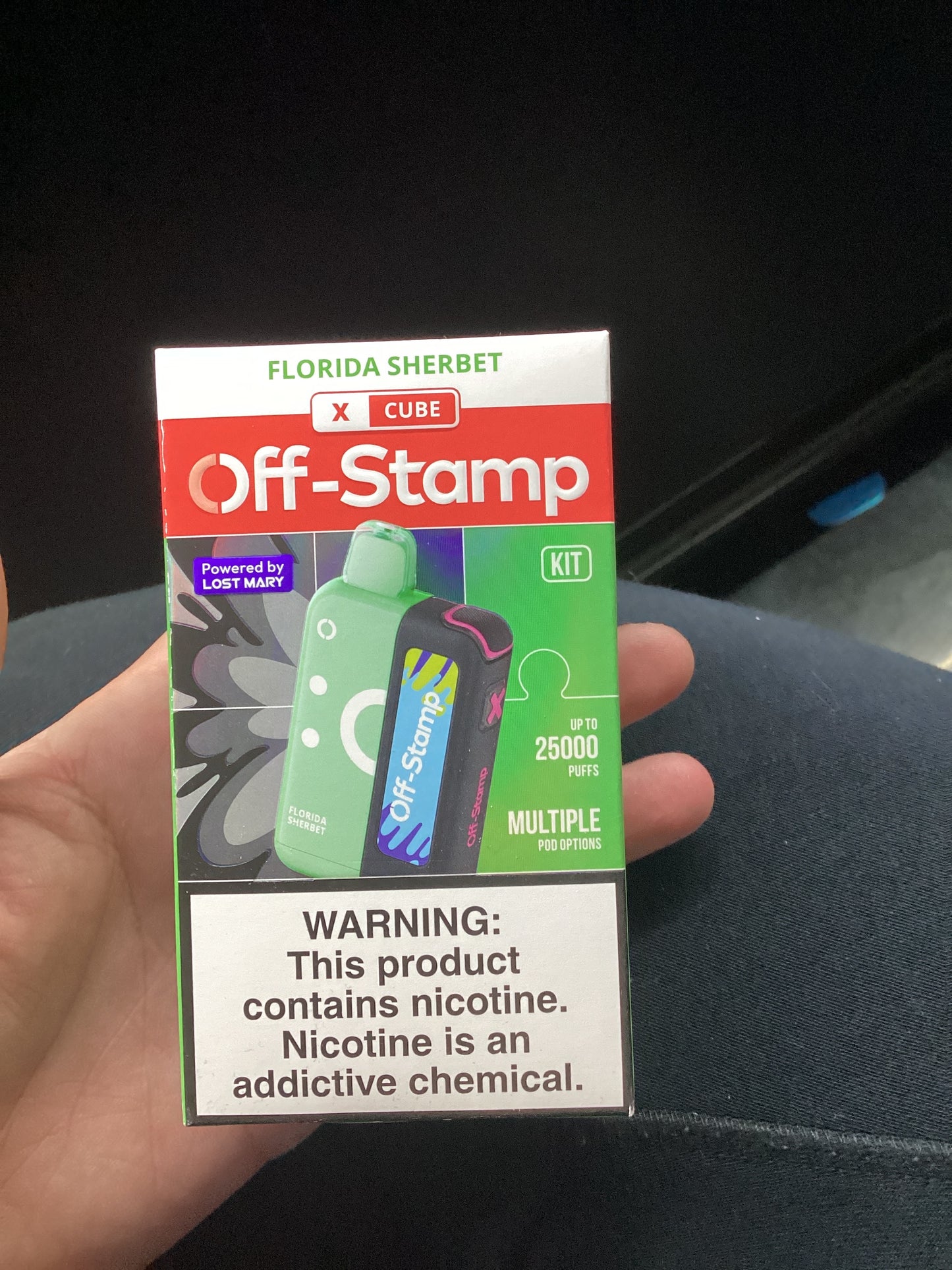 Off stamp classic x cube kit 25K florida sherbet