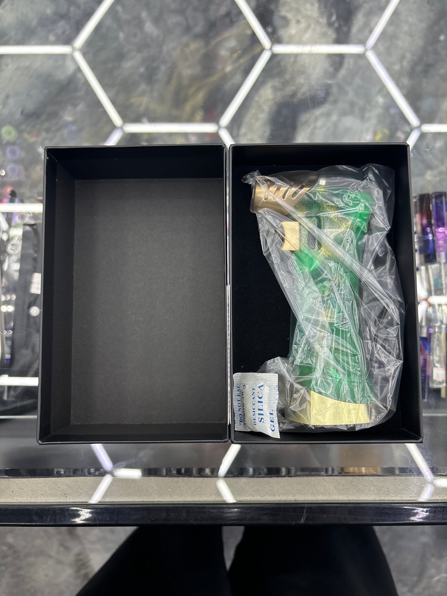 Taz torches green double torch, and regular lighter