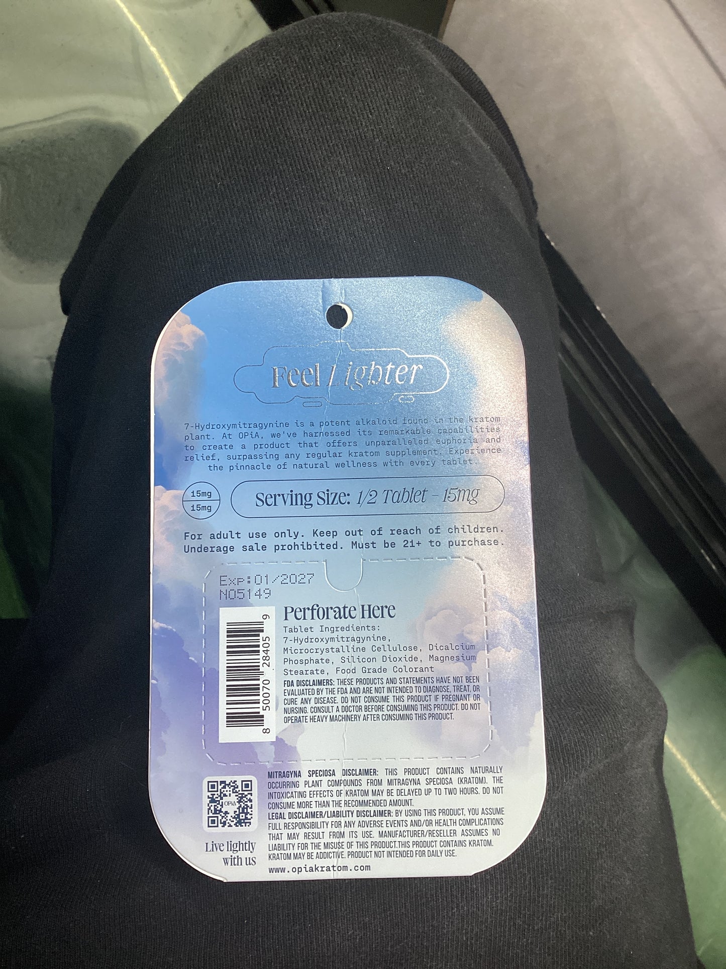 Opia 4 pack high potency 30mg blue raspberry 4 pack