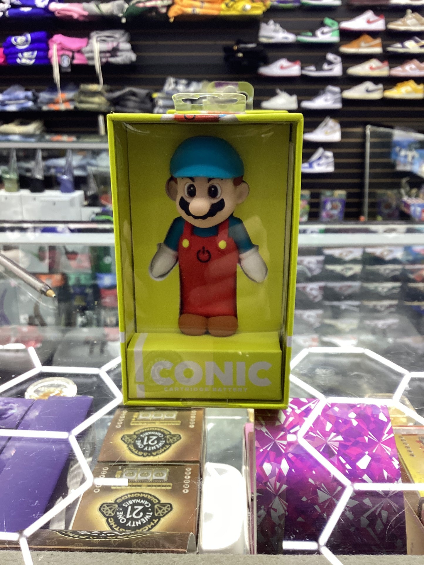 Iconic cartridge plumberman battery blue/red