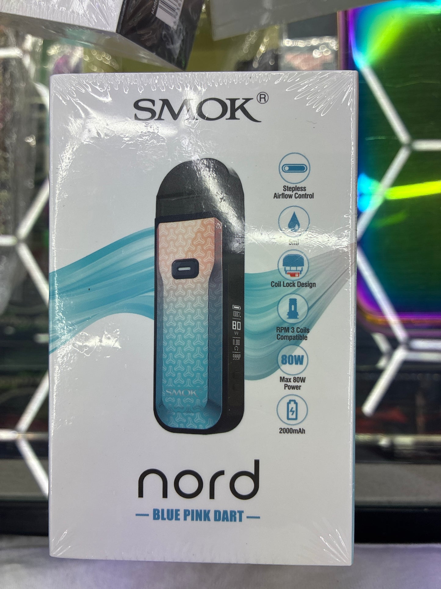 Smok Nord 5 kit blue pink dart