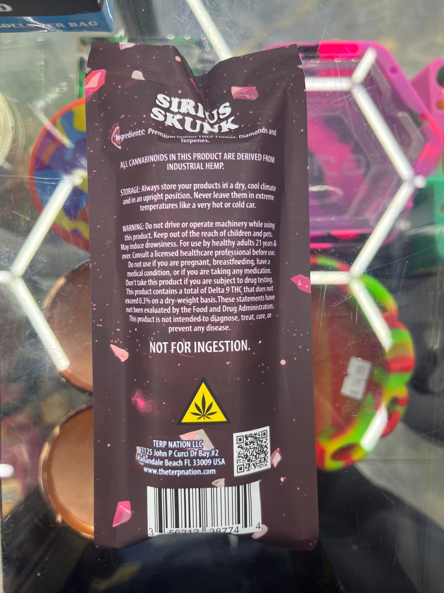 Smakd thcp diamond sirius skunk 2g preroll