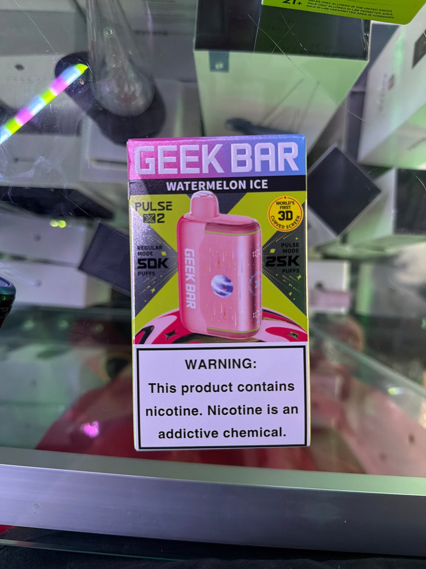 Geekbar Pulse x2 25k hits Watermelon ice