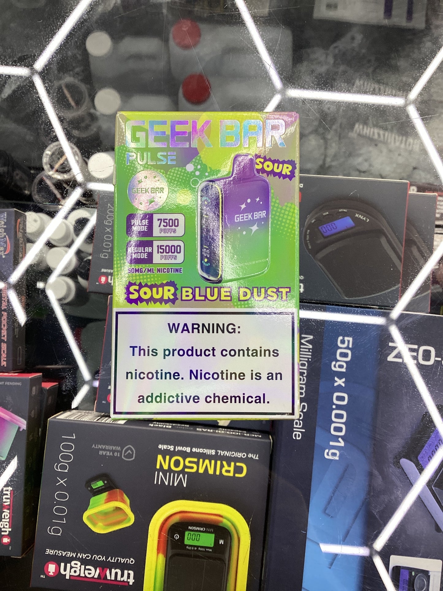 Geek bar sour blue dust
