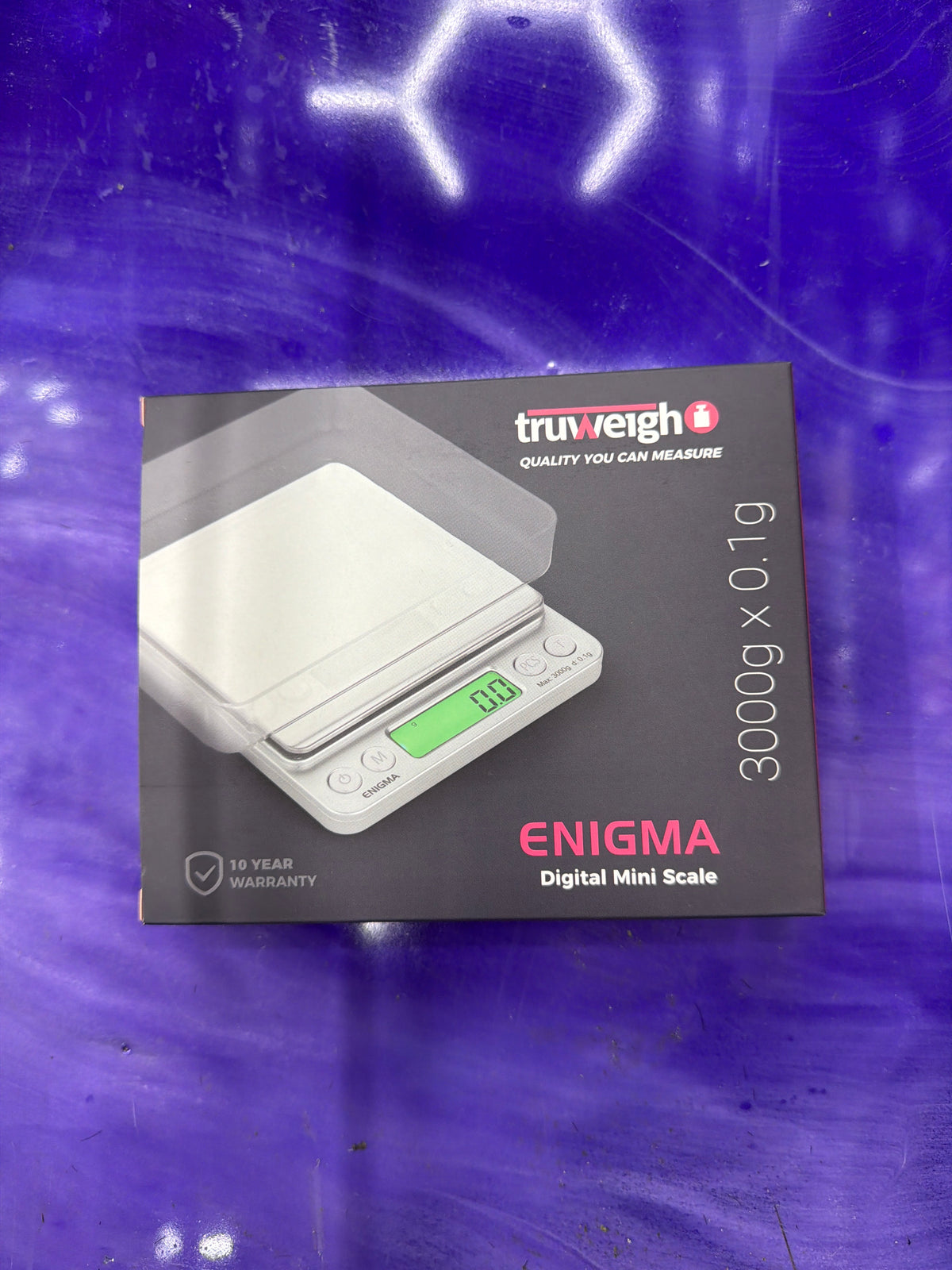 Truweigh enigma digital mini scale 3000G X 0.1 G