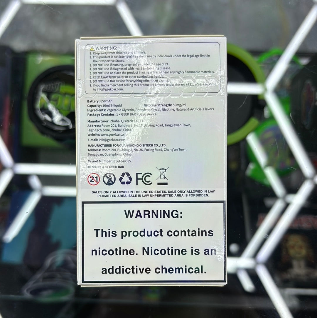Geek bar pulse Mexico mango