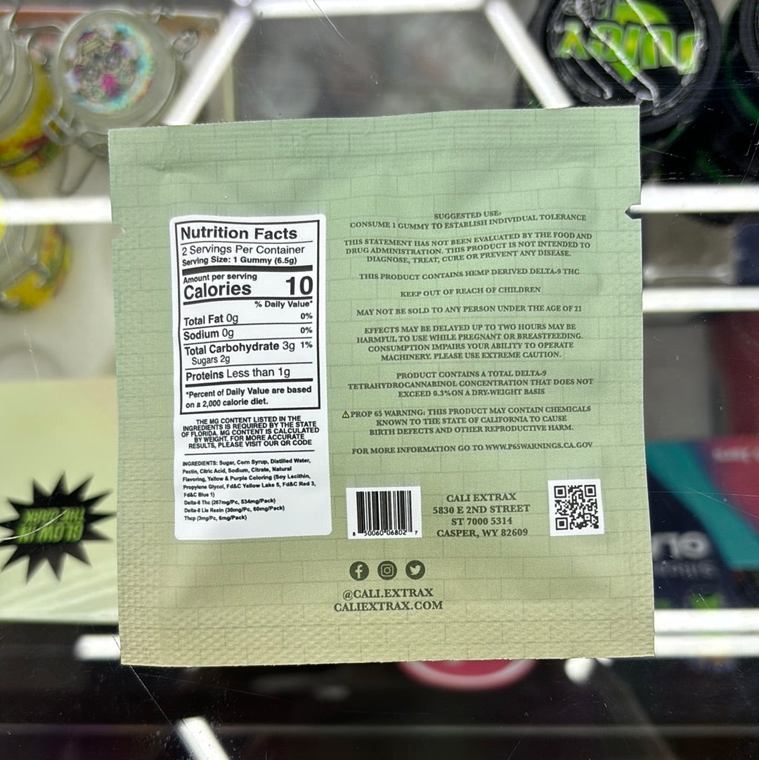 Cali loose change pink berry 600mg per pack