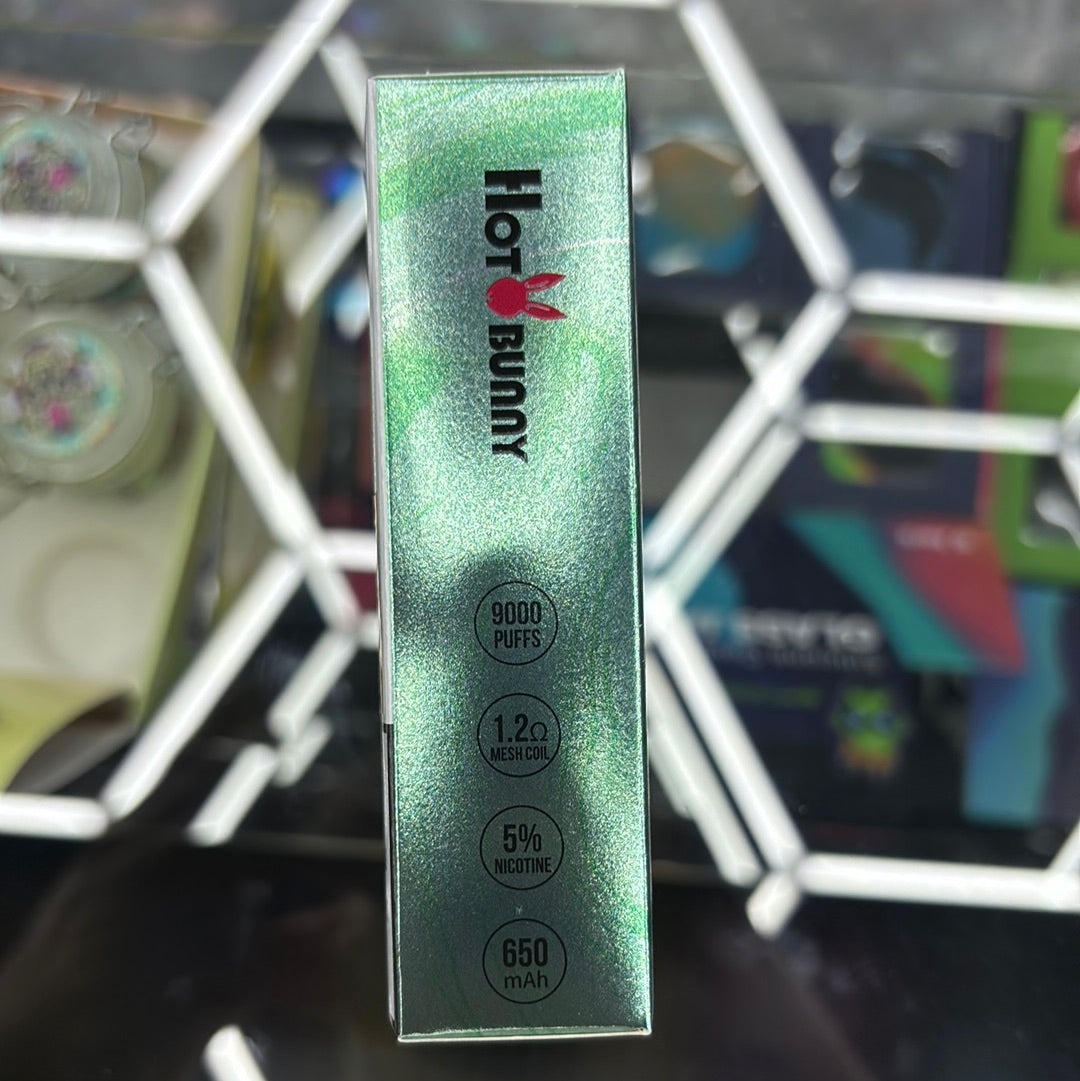 Lava hot bunny 9000 puffs sour watermelon, candy