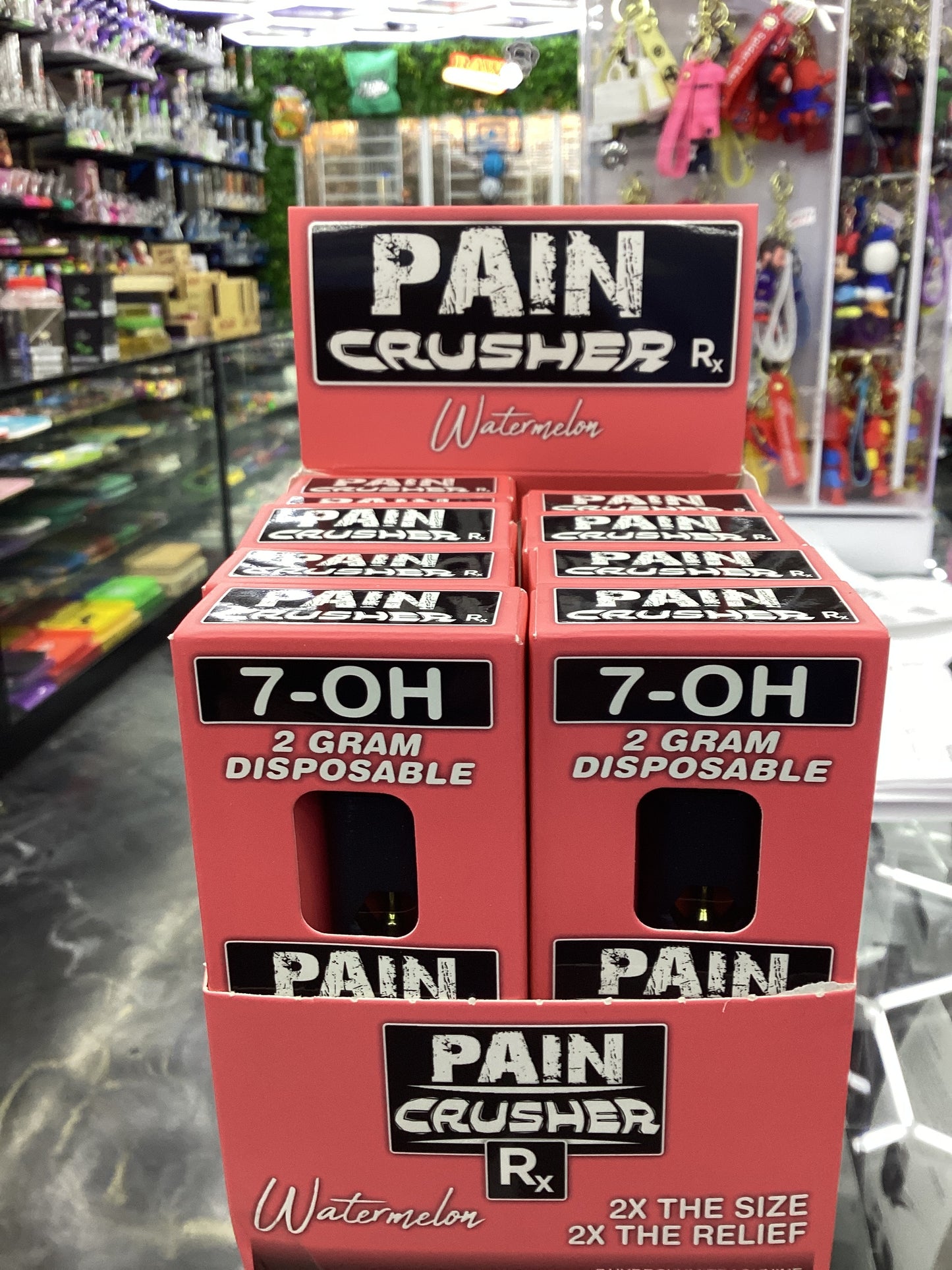 7-OH PAIN CRUSHER 2g disposable watermelon