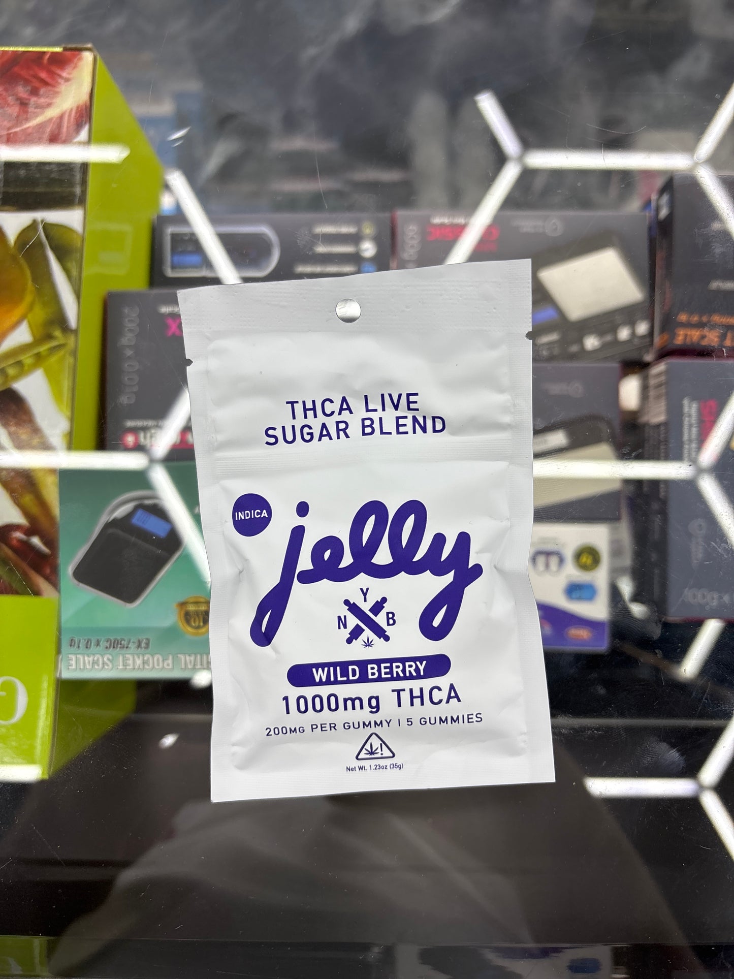 Jelly mild berry indica gummies