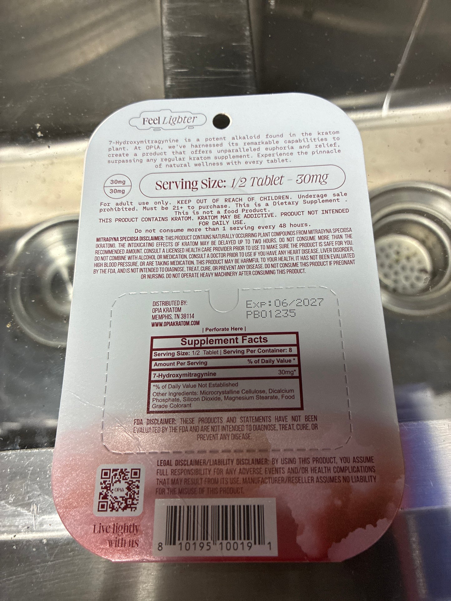 Opia 4 pack high potency 60mg cherry burst 4 pack