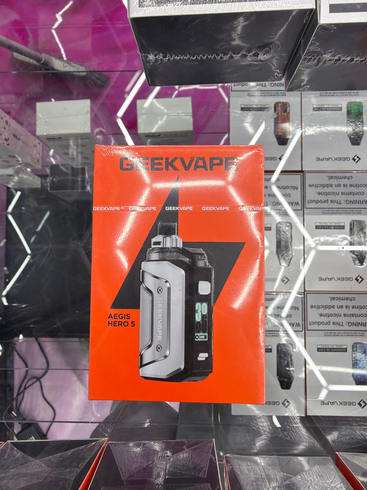 Geekvape Aegis hero 5 steel silver