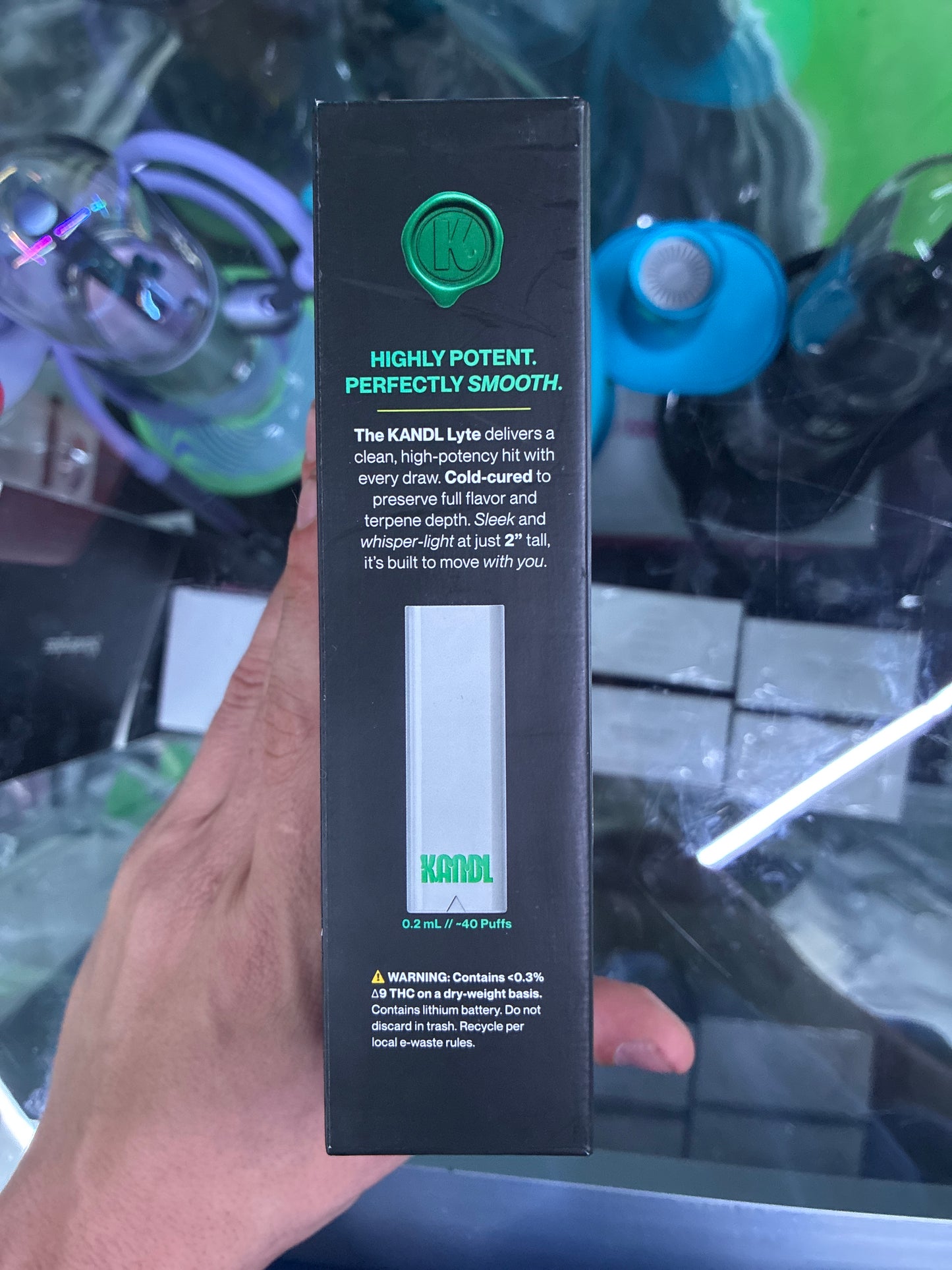 Kandl signature kit concentrate vaporizer sour banana funk hybrid