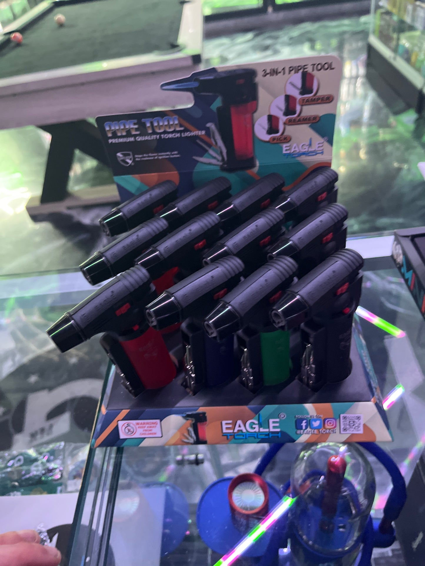 Eagle torch pipe tool