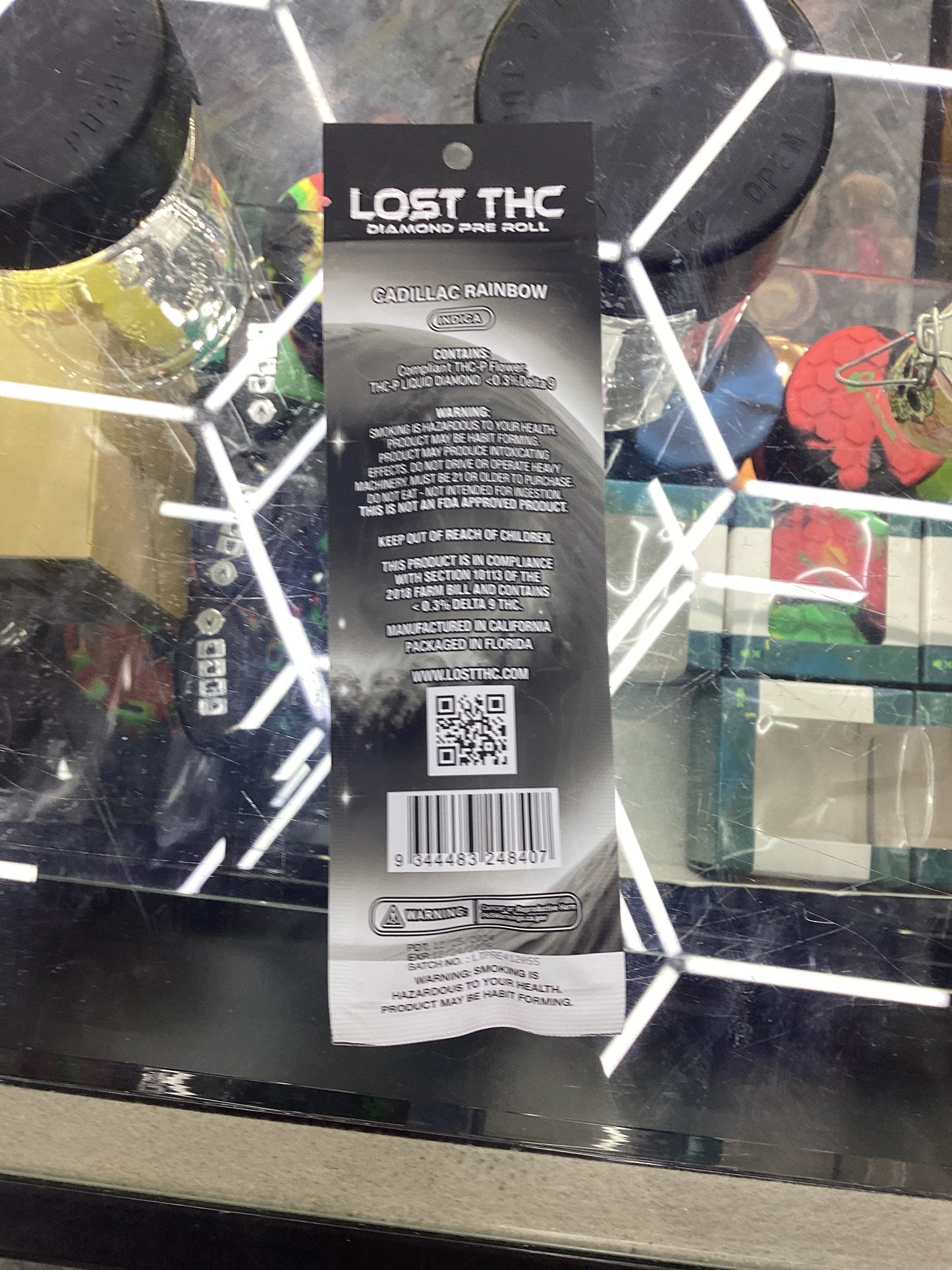 Lost thc-p pre-rolls, thcp liquid diamonds cadillac rainbow indica